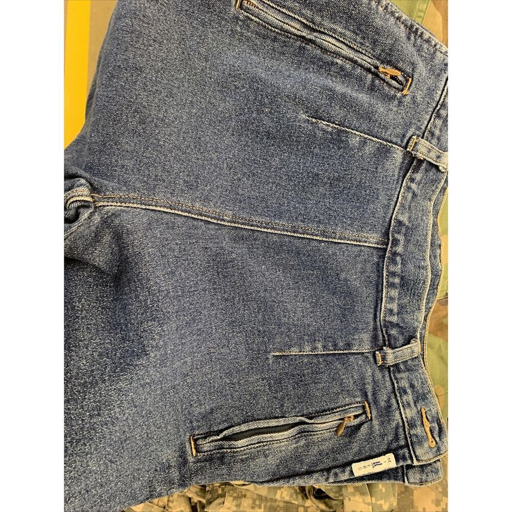 Miller’s Harness Company Jeans Sz 30 Blue‎ Cotton Lycra High Styrup Used